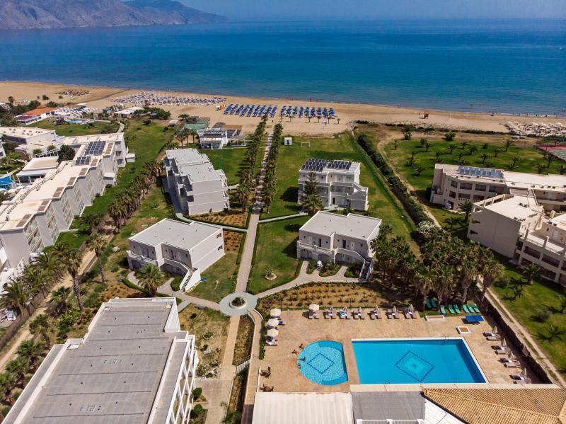 Delfina Tropic Beach Paralia Kourna Exterior photo